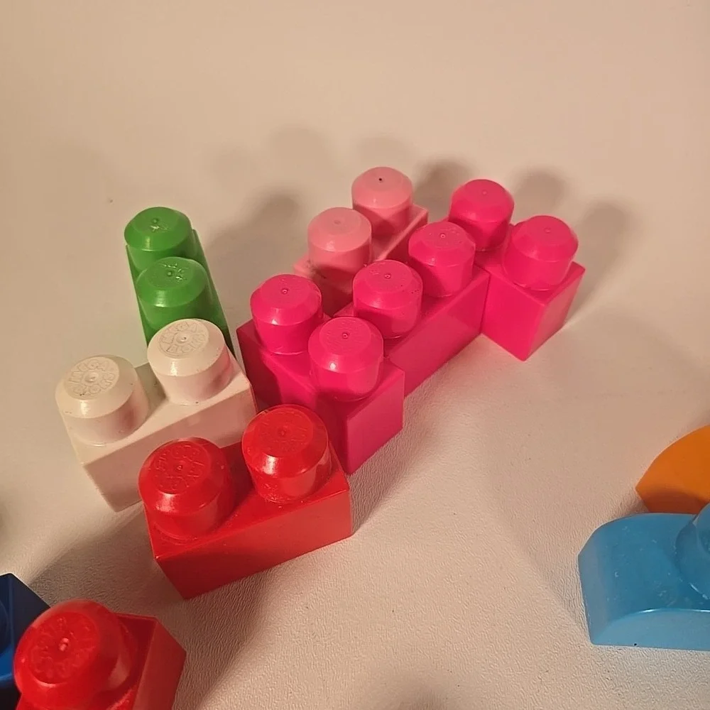 Mega Bloks First Building Blocks Classic Over 50 Pieces‎ Builders Toy Set